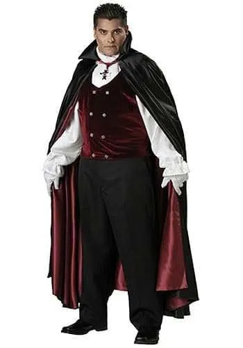 high end halloween costumes for men gothic-plus-size-vampire vampire costumes