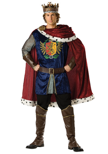 exepensive high end king costume