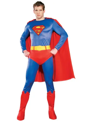 Authentic-Superman-Costume high end halloween costumes for men