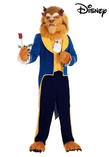 Mens-Beast-Costume-from-Disneys-Beauty-and-the-Beast high end disney costume beauty and the beast