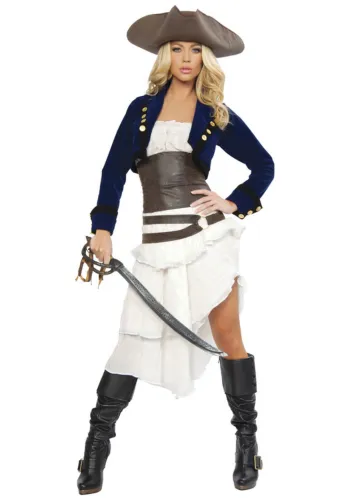 Deluxe Colonial Pirate Costume Star Wars Womens Darth Vader Costume