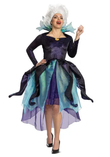 Little Mermaid Prestige Ursula Costume Dress