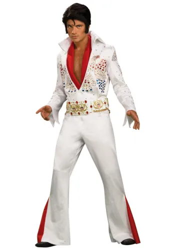 deluxe mens elvis costume for halloween Elvis Presley costumes for men