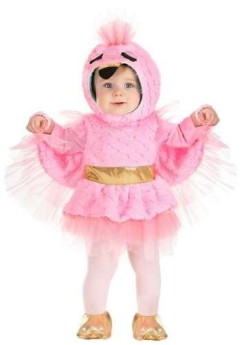 deluxe flamingo pink costume for babies