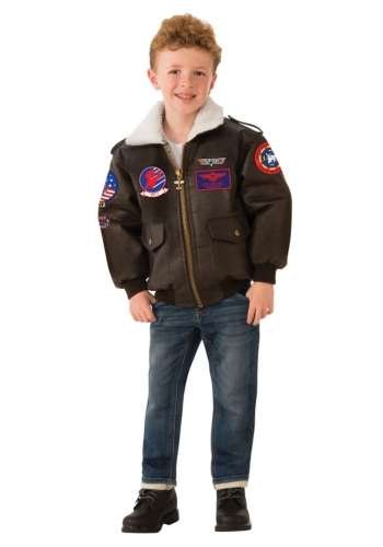 Top Gun Kids Bomber Jacket Costume