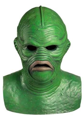 Green Premium Gillman Halloween mask