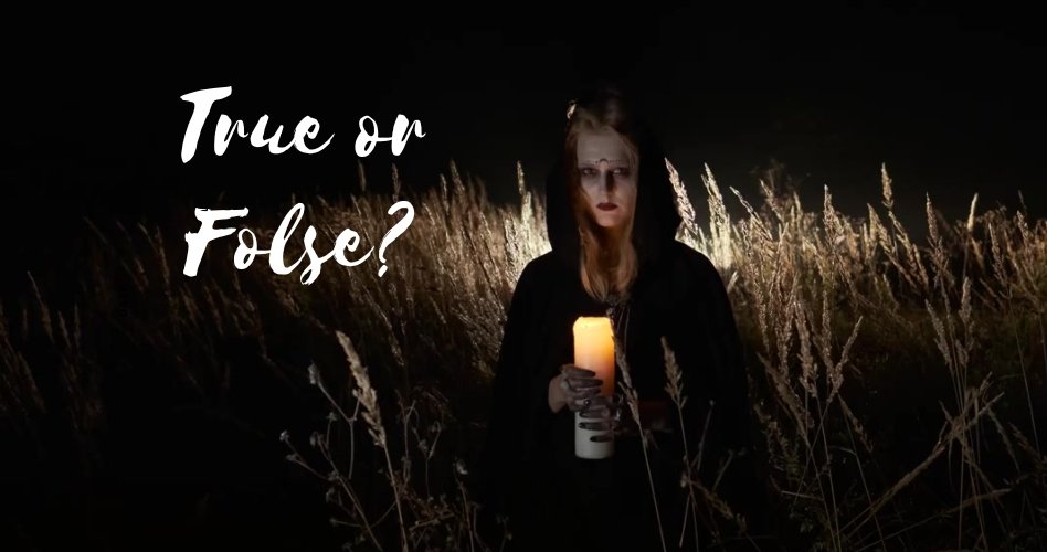 Halloween Witches True or False Story