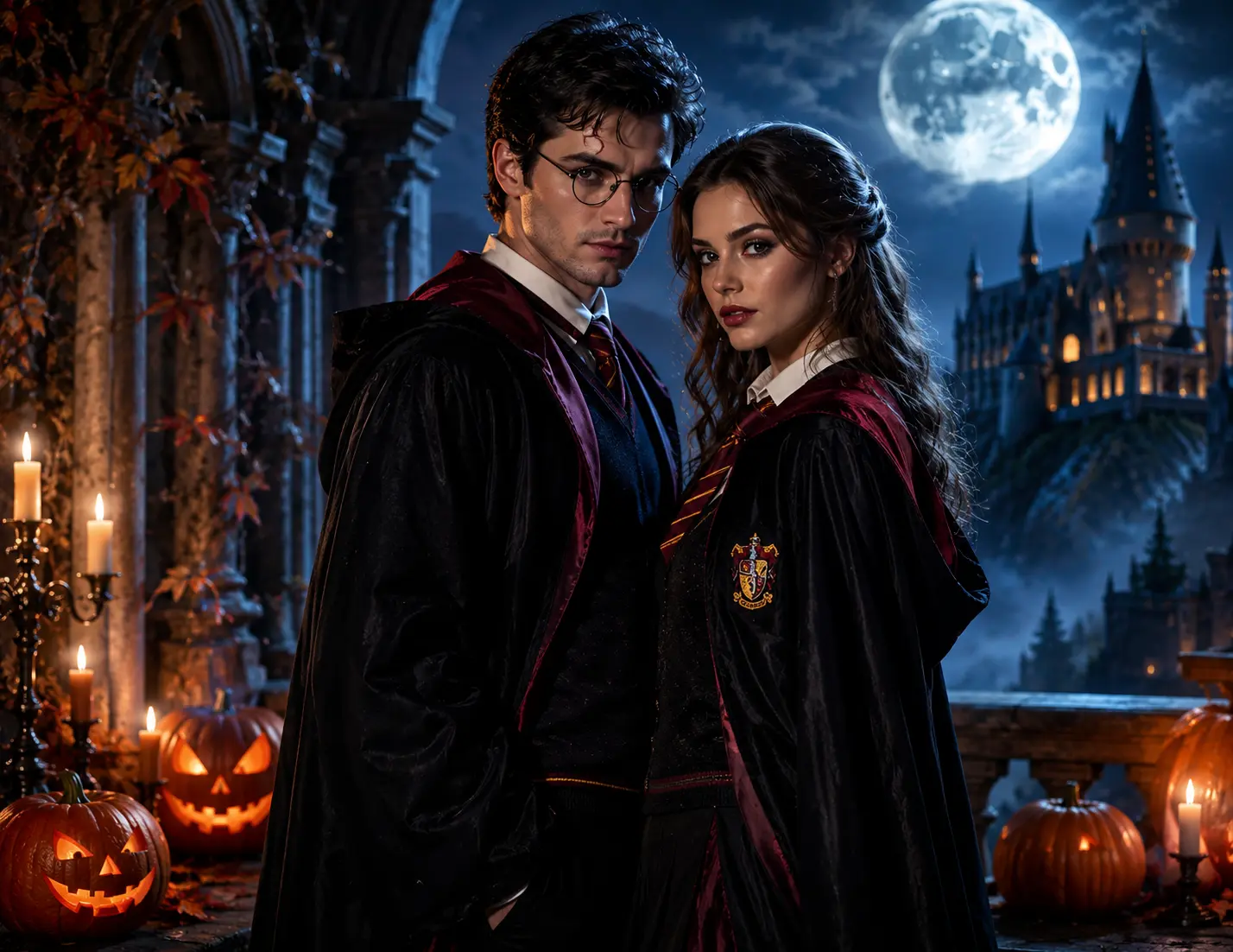 couples costumes for halloween high end deluxe harry potter theme