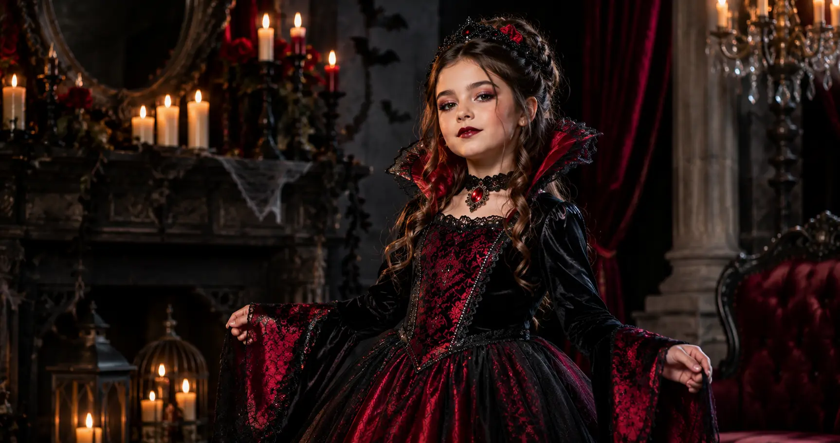 vampire costumes for girls