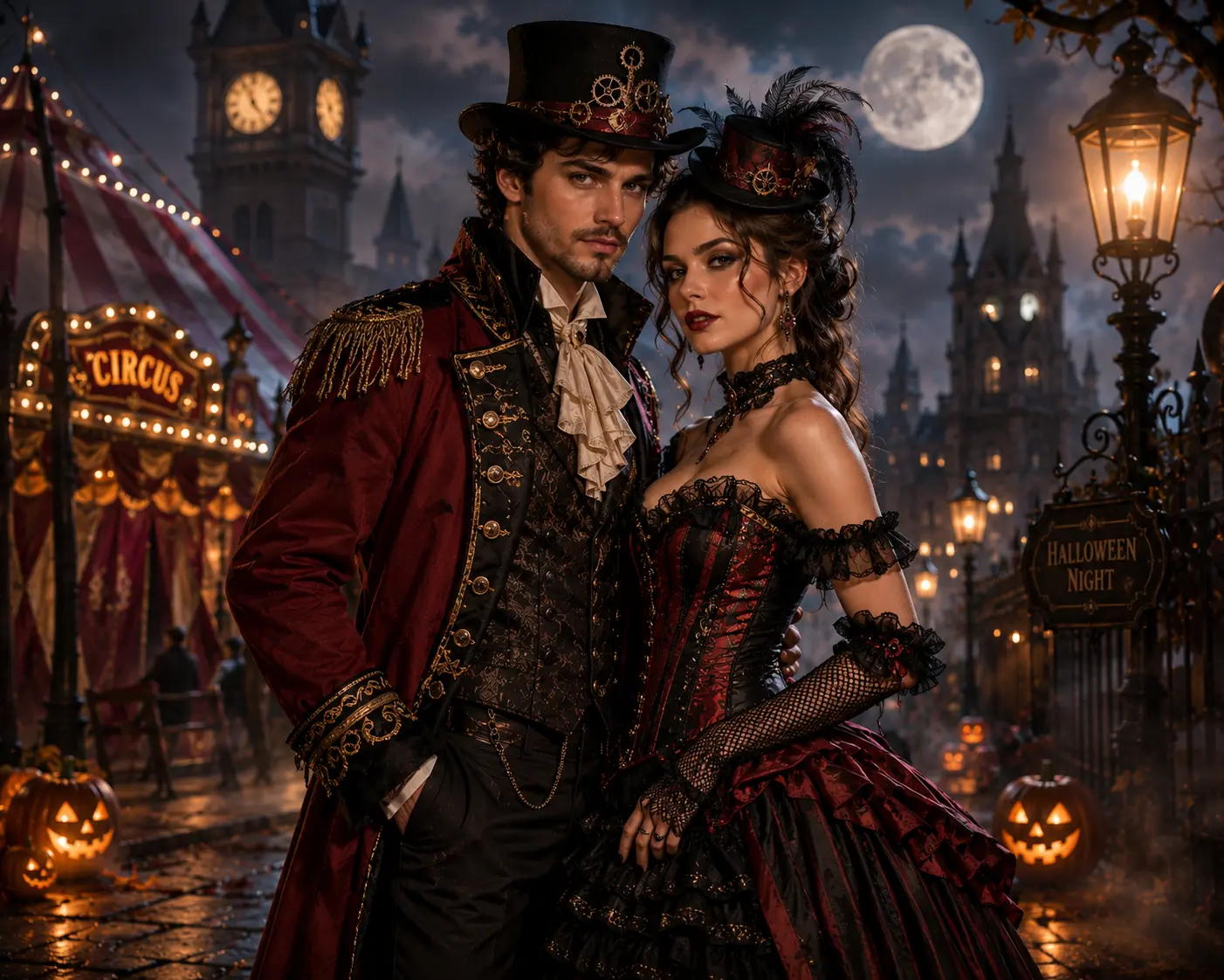 couples halloween costume theme deluxe victorian