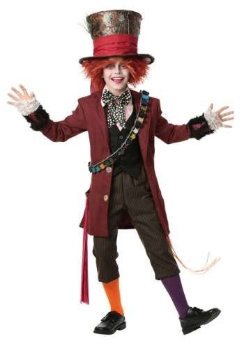 High End Mad Hatter costume for boys