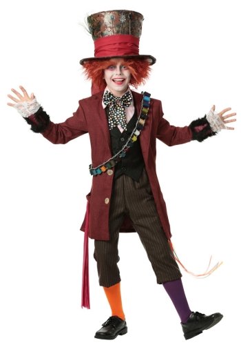 Authentic Mad Hatter Kid's Costume high end halloween costumes for kids