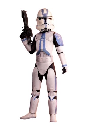 Boy's Deluxe Star Wars Clone Trooper Costume high end halloween costumes for boys