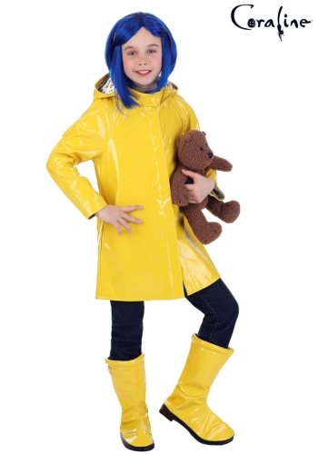 Deluxe Coraline Costume for Girls high end halloween costumes for girls