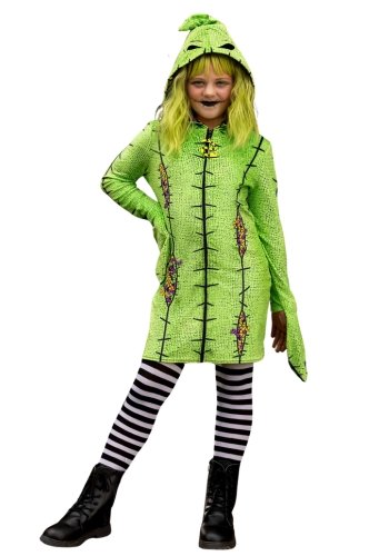 Deluxe Disney Oogie Boogie Hoodie Costume Dress for Girls Deluxe Disney Oogie Boogie Hoodie Costume Dress for Girls