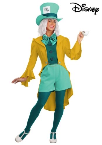 Disney Womens Mad Hatter Costume Disney Women's Mad Hatter Costume