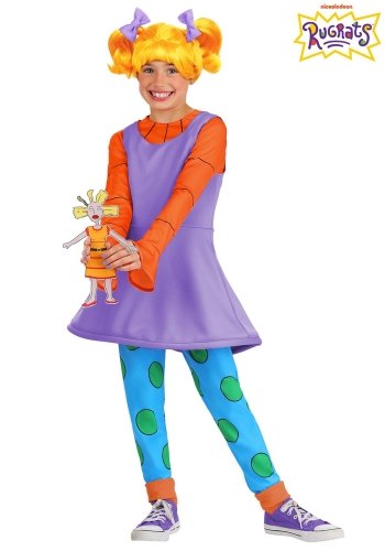 Girl's Nickelodeon Rugrats Angelica Costume high end halloween costumes for girls