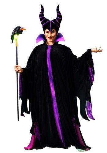 premium Plus Size Women's Classic Disney purple Maleficent Costume