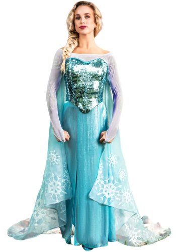 Premium Disney Frozen Elsa Costume for Women Premium Disney Frozen Elsa Costume for Women