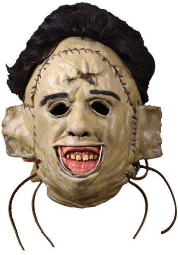 Texas Chainsaw Massacre 1974 Leatherface Killing Mask for Adults deluxe texas chainsaw halloween mask