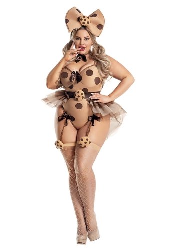 Women's Plus Size Miss Cookie Costume sexy plus size costumes