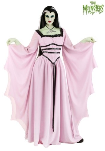 Womens Premium Lily Classic Munsters Costume Dress adams family costumes