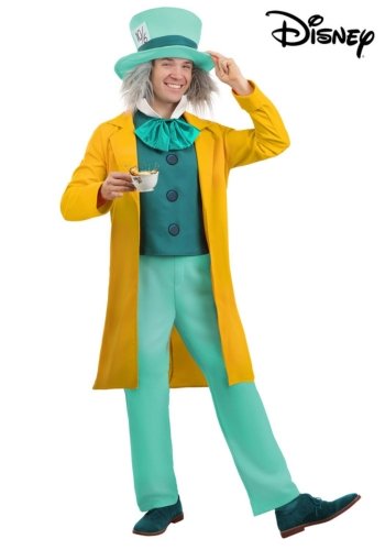 deluxe mad hatter costume for men deluxe mad hatters costume for men