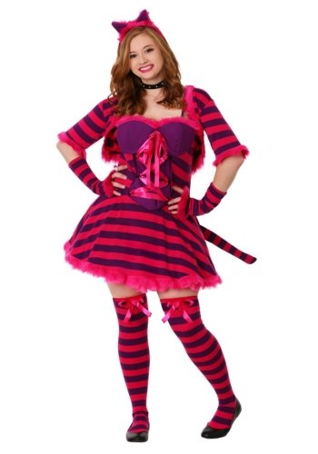 sexy plus size costumes for halloween women Plus Size Sexy Wonderland Cat Women's Costume