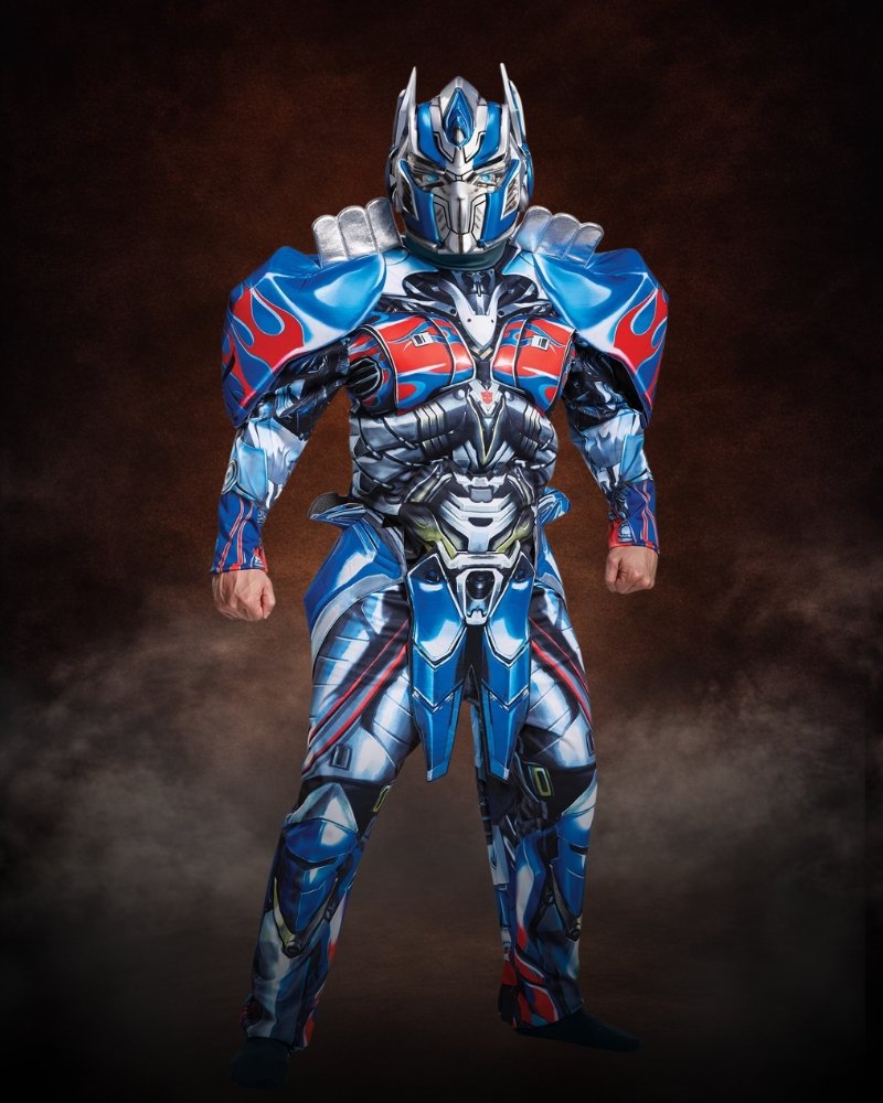 optimus prime costume men transformers premium robot halloween outfit