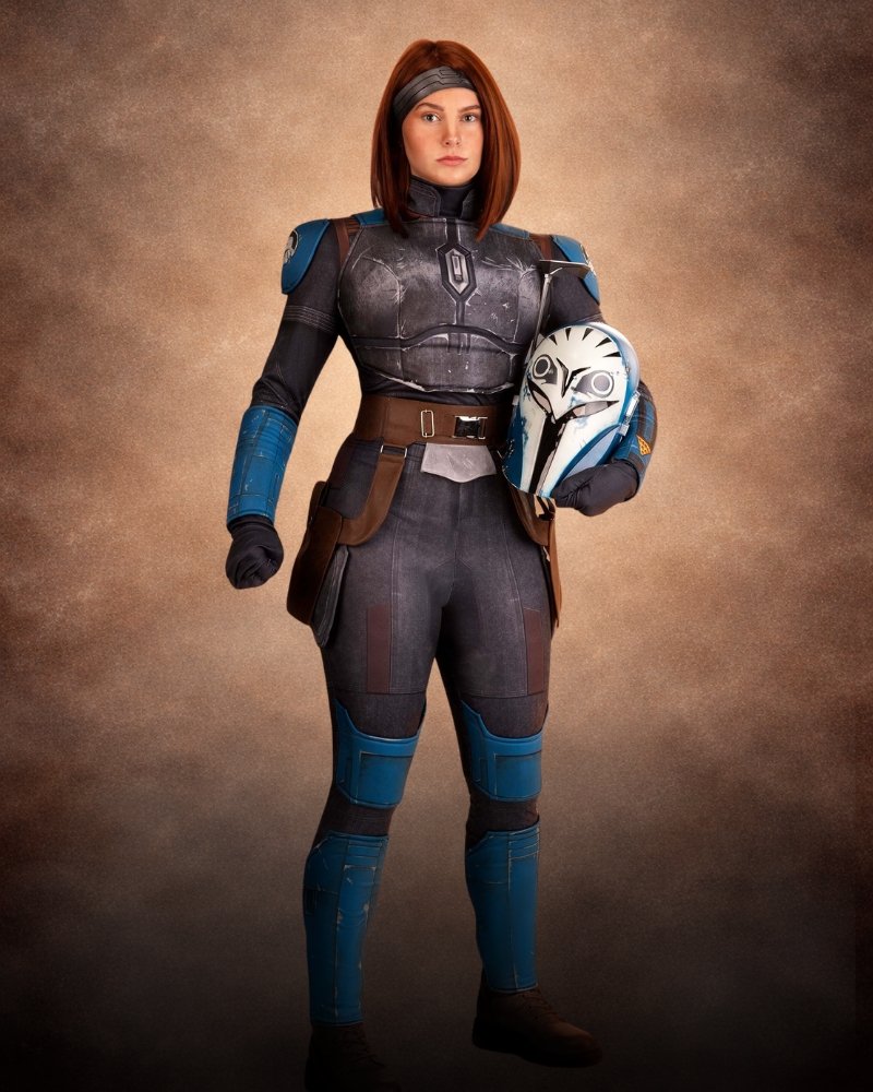 star wars bo katan costume women deluxe mandalorian armor halloween outfit