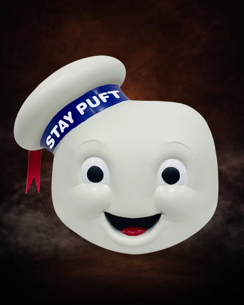 Ghostbusters Stay Puft Marshmallow Man premium adult mask