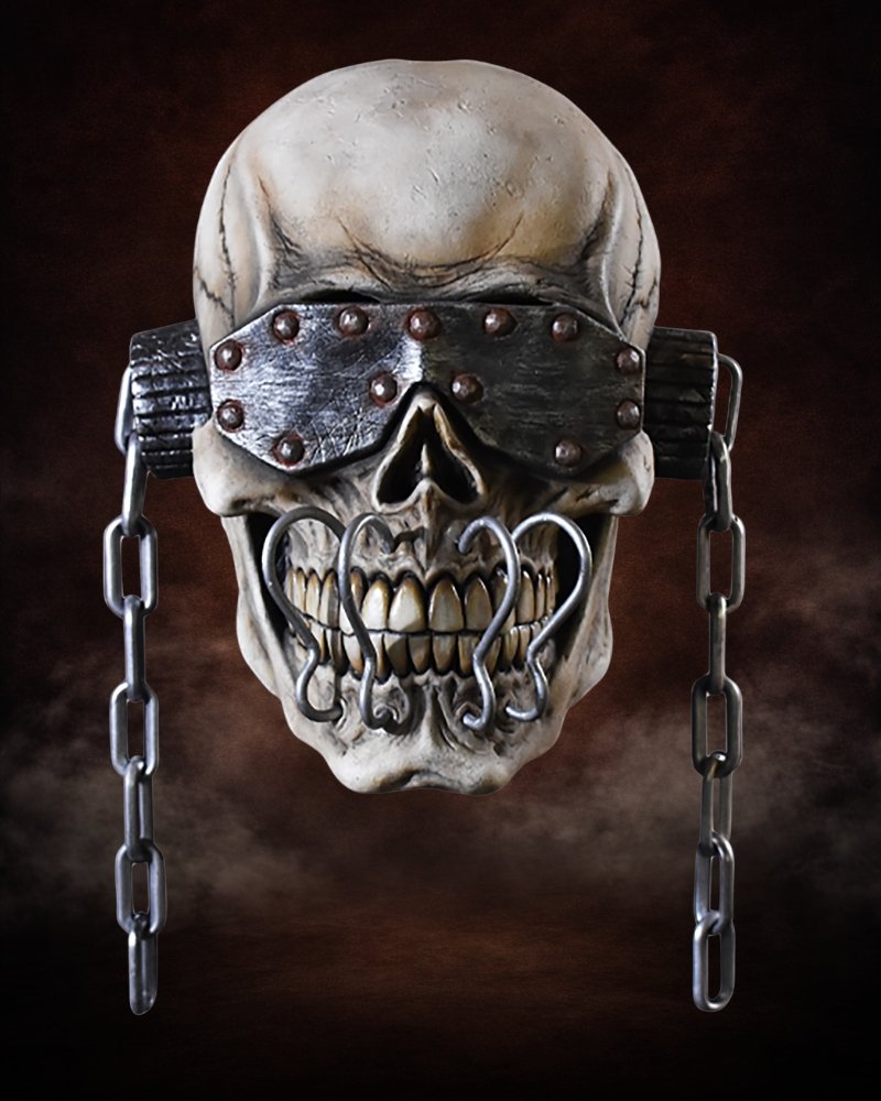 skull mask Vic Rattlehead Megadeth horror character mask