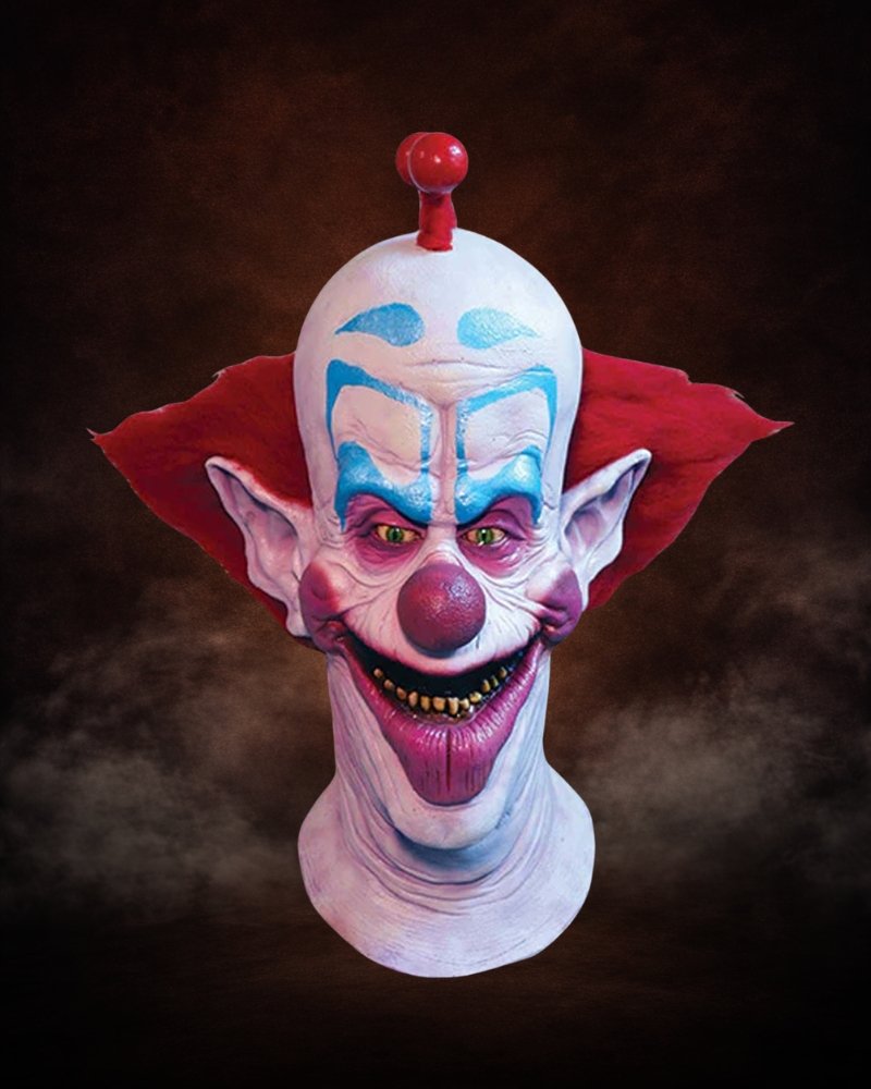 creepy clown mask slim latex alien clown costume mask