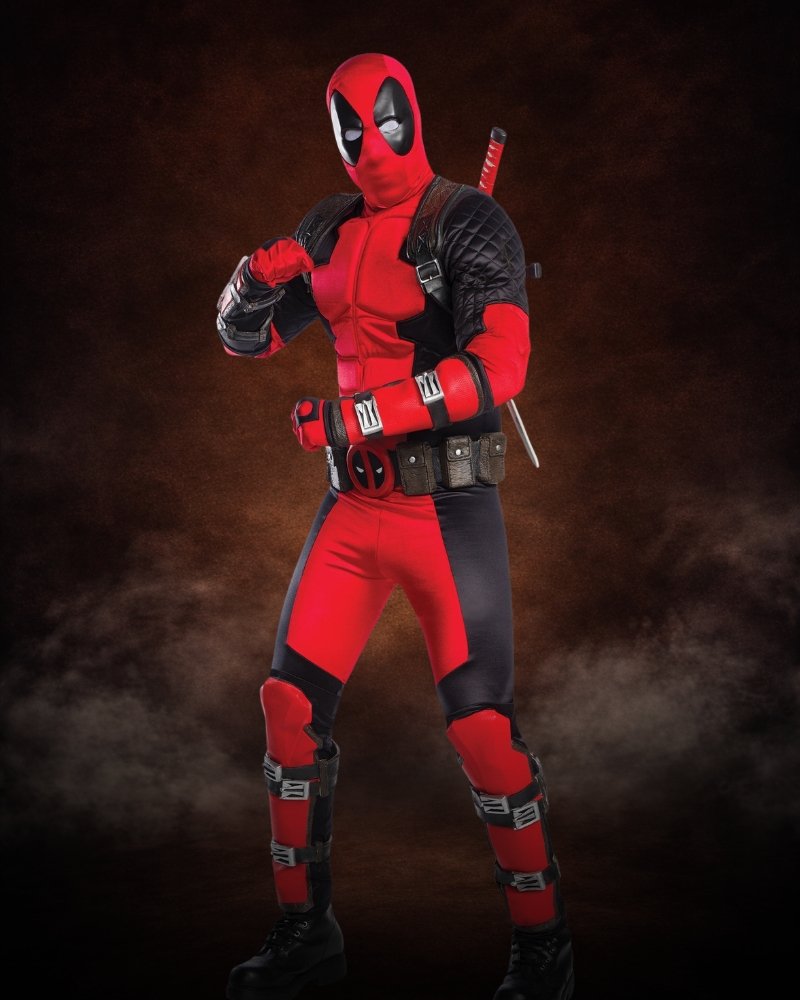 deadpool costume men premium marvel superhero halloween outfit