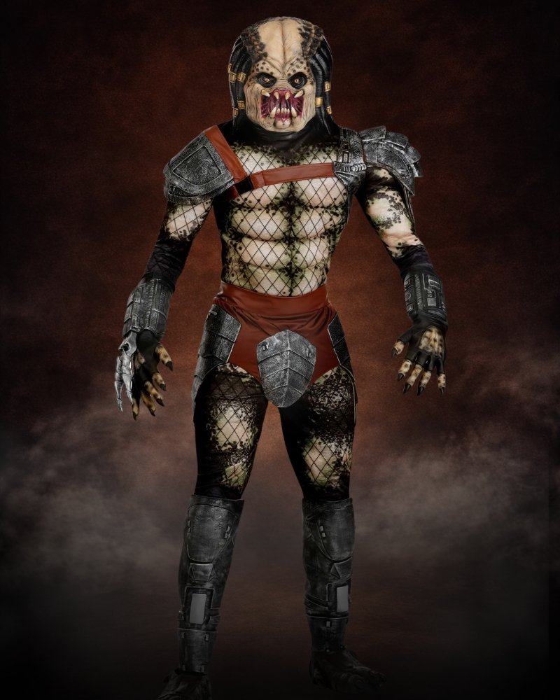 predator costume men premium sci fi hunter halloween look