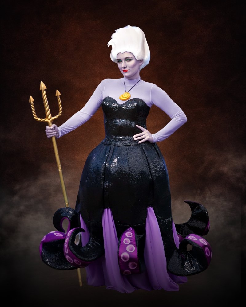 ursula costume women disney premium little mermaid villain halloween look