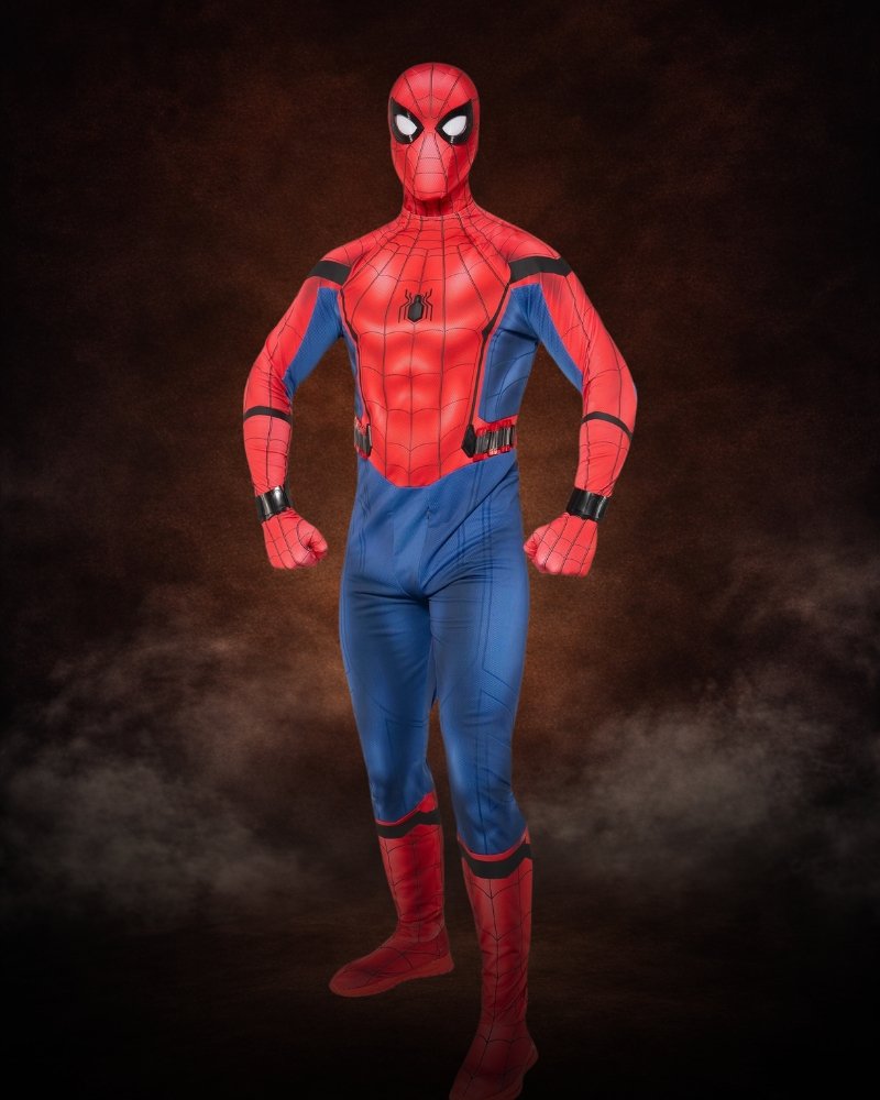 spider man costume men premium marvel superhero halloween suit
