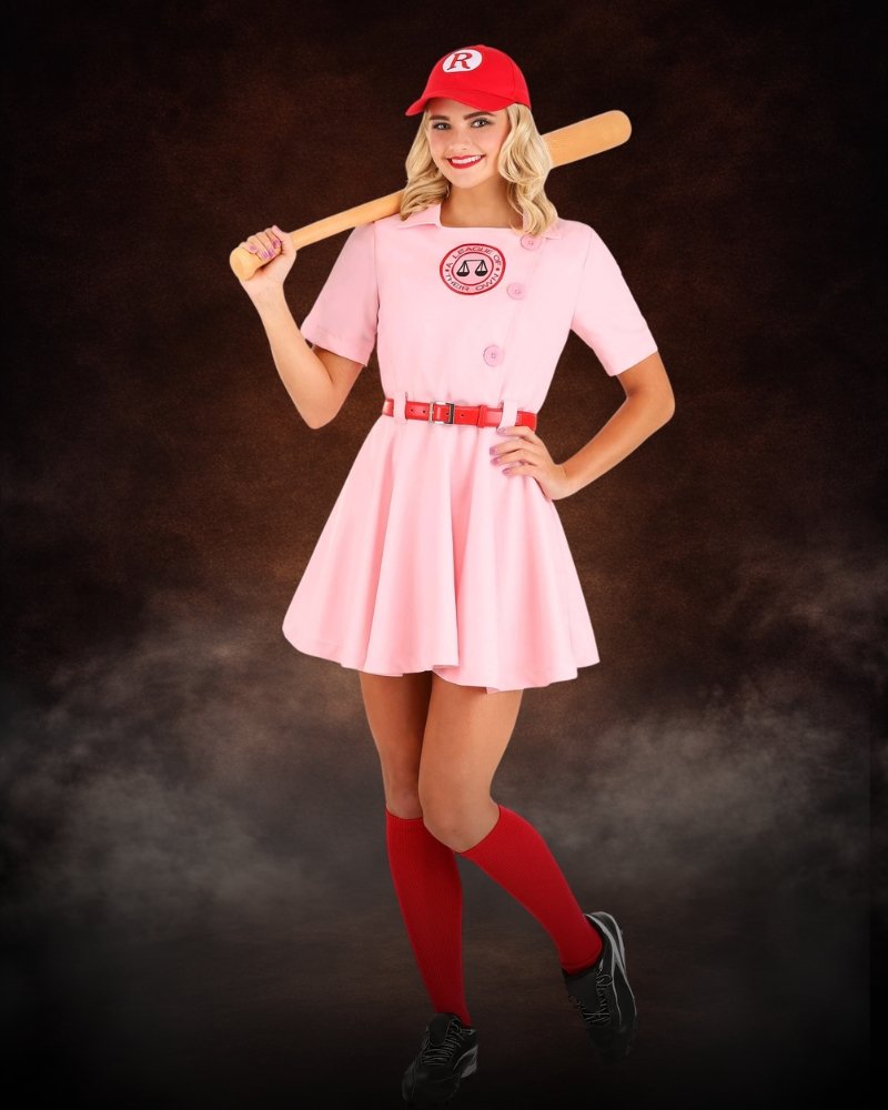 dottie hinson costume women league of their own baseball halloween outfit