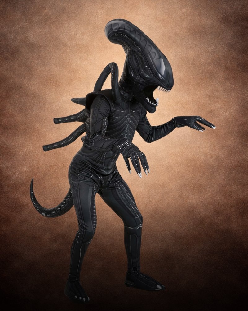xenomorph alien costume men premium sci fi halloween outfit