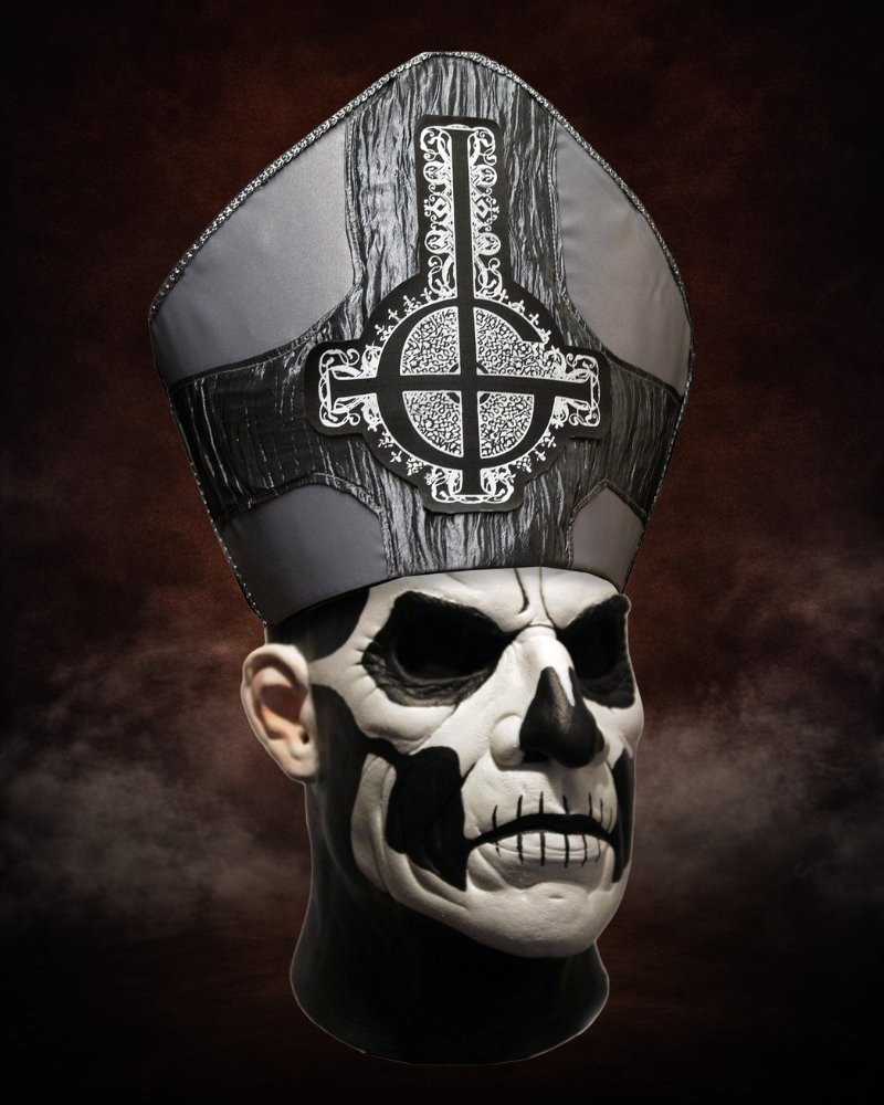 high end Halloween masks Papa Emeritus Ghost skull costume mask