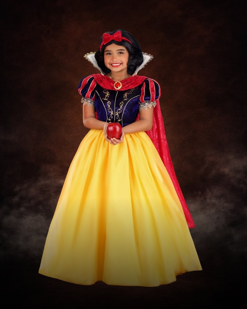 high end halloween costumes for girls snow white theme